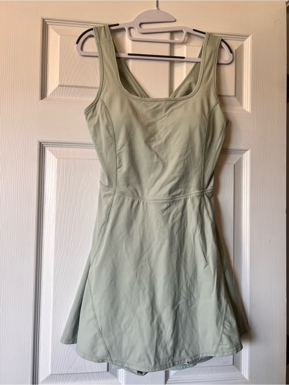 Halara Tennis Dress in Sage Green